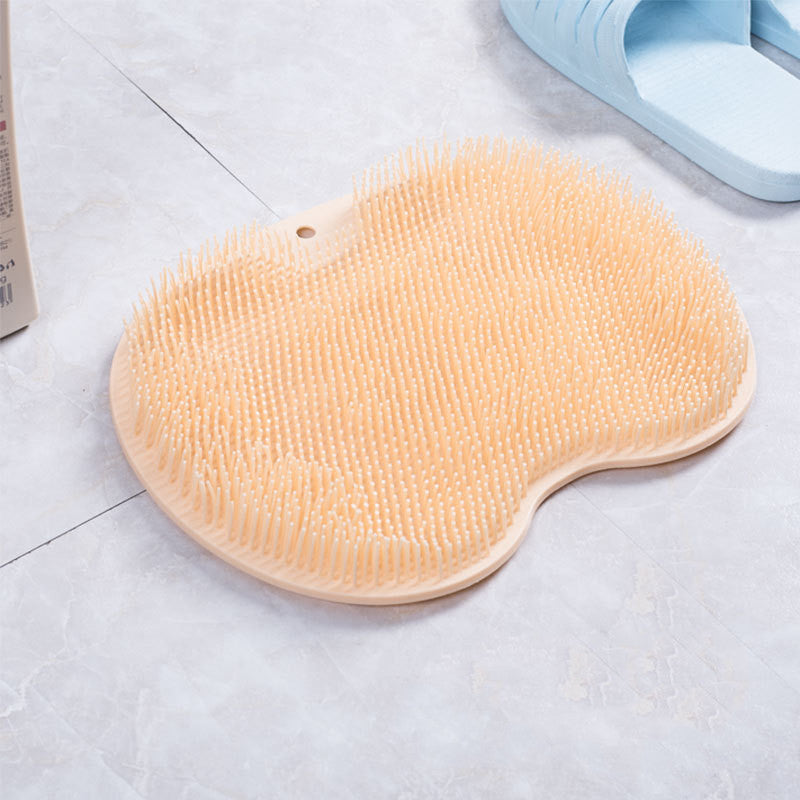 Silicone Massage Bath Brush & Body Scrubber Mat