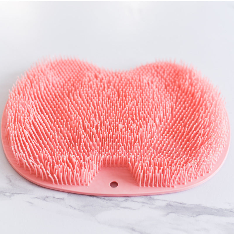 Silicone Massage Bath Brush & Body Scrubber Mat