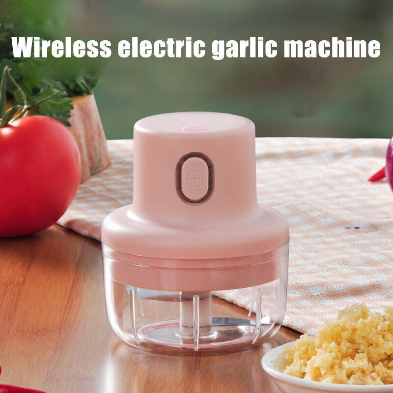 Cordless Electric Meat Grinder & Garlic Masher