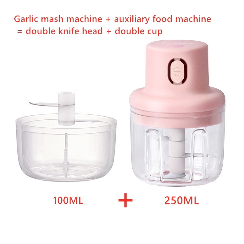 Cordless Electric Meat Grinder & Garlic Masher