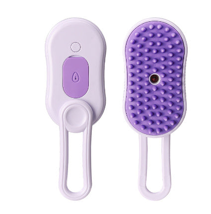 3-in-1 Electric Steam Brush for Cat & Dog Grooming